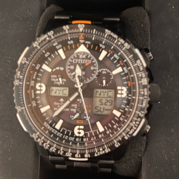 * SOLD!* CITIZEN PROMASTER SKYHAWK A-T ECO DRIVE Watch atomic - Picture 2 of 7